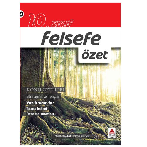10. Sınıf Felsefe Özet Delta Kültür Yayınevi