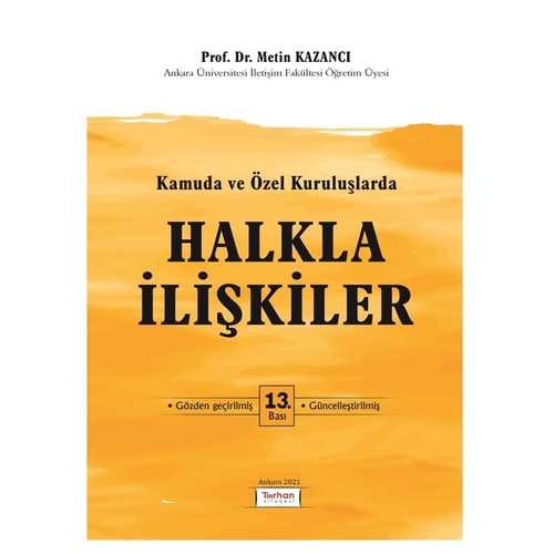 Halkla İlişkiler - Metin Kazancı