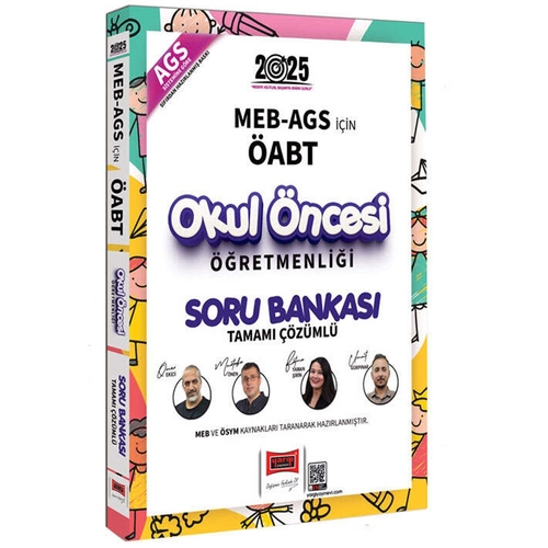 MEB AGS İçin ÖABT Okul Öncesi Öğretmenliği Soru Bankası Yargı Yayınları 2025