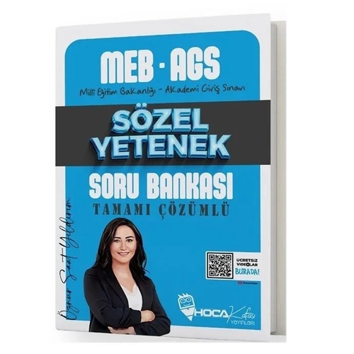 MEB AGS Sözel Yetenek Soru Bankası Tamamı Çözümlü Hoca Kafası Yayınları 2025