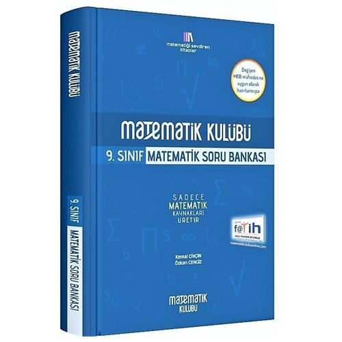 9. Sınıf Matematik Soru Bankası Matematik Kulübü Yayınları
