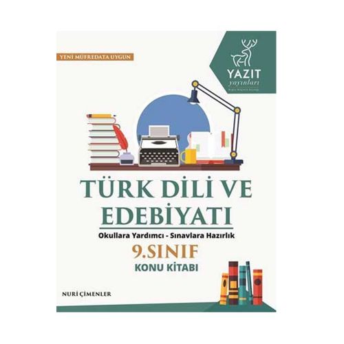 9. Sınıf Türk Dili ve Edebiyatı Konu Kitabı Yazıt Yayınları