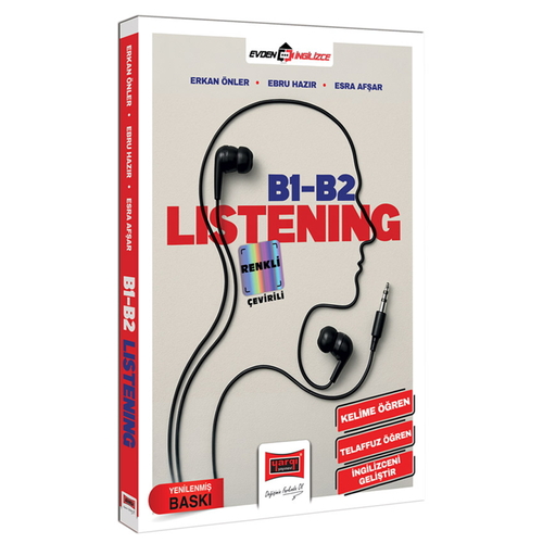 B1-B2 Listening Renkli Çevirili Yargı Yayınları