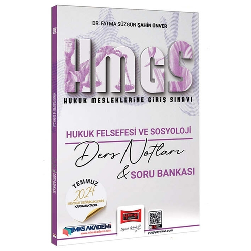 HMGS Hukuk Felsefesi ve Sosyoloji Ders Notları ve Soru Bankası Yargı Yayınları 2024