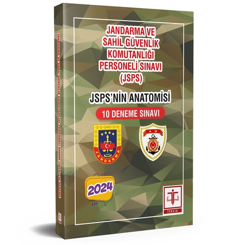 Jandarma ve Sahil Güvenlik Personel Sınavı 10 Deneme Tercih Kitabevi Yayınları 2024