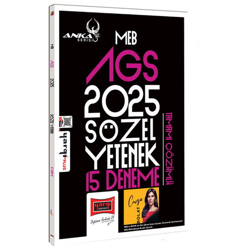 MEB AGS Anka Serisi Sözel Yetenek Tamamı Çözümlü 15 Deneme Yargı Yayınları 2025