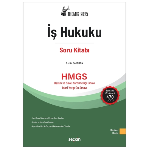 THEMIS İş Hukuku Soru Kitabı - Deniz Bayeren 2025