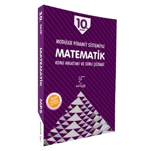 10. Sınıf Modüler Piramit Sistemiyle Matematik Konu Anlatımı ve Soru Çözümü Karekök Yayınları