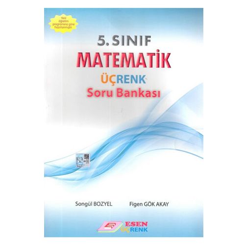 5. Sınıf Matematik Üçrenk Soru Bankası Esen Yayınları