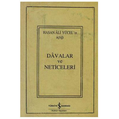 Davalar ve Neticeleri - Hasan Ali Yücel