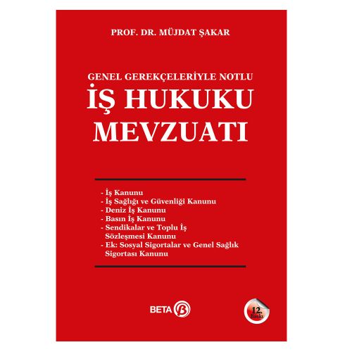 İş Hukuku Mevzuatı - Müjdat Şakar