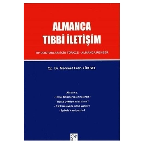 Almanca Tıbbi İletişim - Mehmet Eren Yüksel