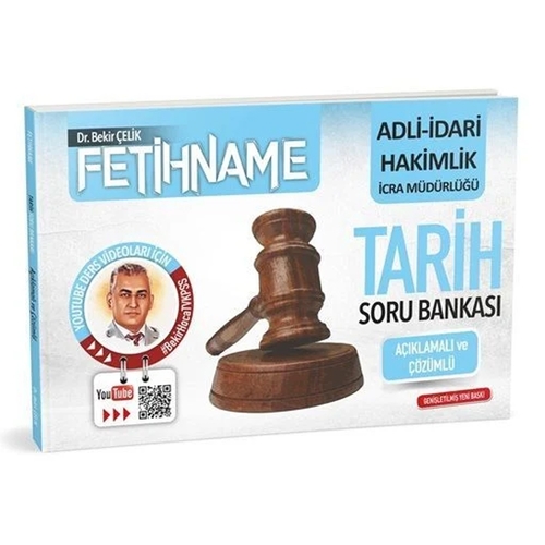 Fetihname Adli İdari Hakimlik İcra Müdürlüğü Tarih Soru Bankası - Bekir Çelik