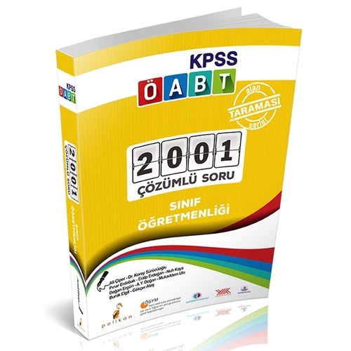 MEB AGS ÖABT Sınıf Öğretmenliği Alan Taraması Serisi 2001 Soru Pelikan Yayınları 2025