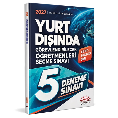 MEB Prestij Yurt Dışında Görevlendirilecek Öğretmenleri Seçme Sınavı 5 Deneme Data Yayınları 2026