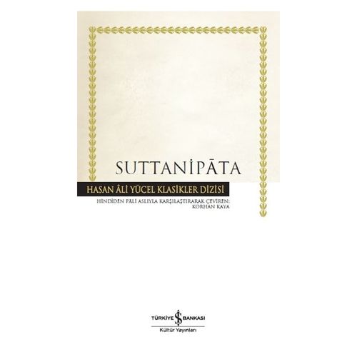 Suttanipata - Hasan Ali Yücel
