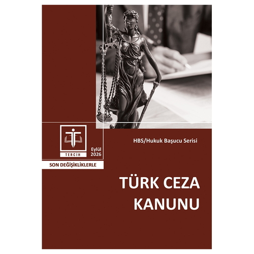 Türk Ceza Kanunu - Tercih Yayınları Kanun Metinleri Eylül 2026