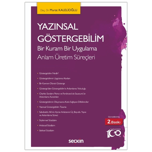Yazınsal Göstergebilim - Murat Kalelioğlu
