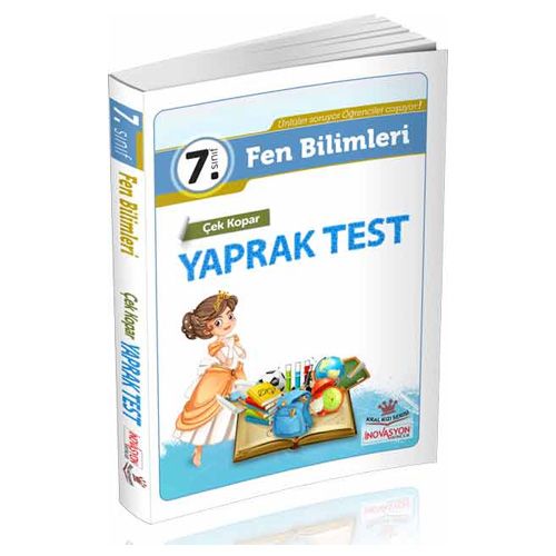 7. Sınıf Fen Bilimleri Çek Kopar Yaprak Test İnovasyon Yayıncılık