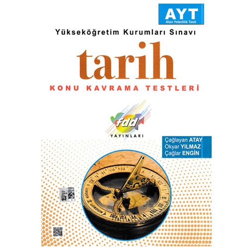 AYT Tarih Konu Kavrama Testleri - Fdd Yayınları