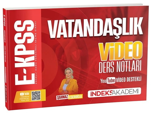 EKPSS Vatandaşlık Video Ders Notları İndeks Akademi Yayınları 2026