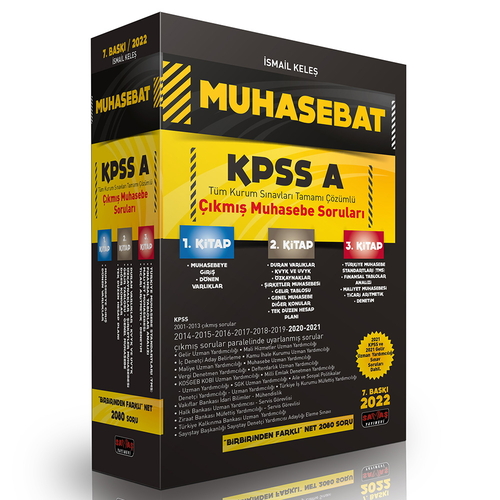 Kelepir Ürün İadesizdir - Muhasebat KPSS A Muhasebe Çıkmış Soruları Savaş Yayınları 2022