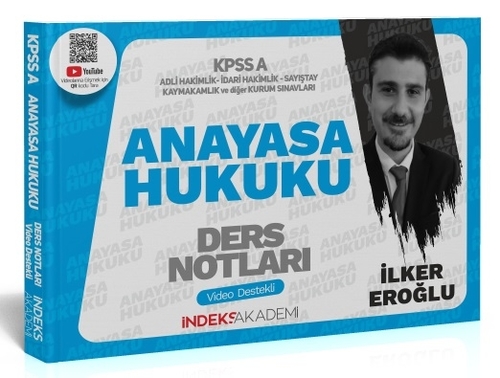 KPSS A Grubu Anayasa Hukuku Video Ders Notları İndeks Akademi Yayınları 2025