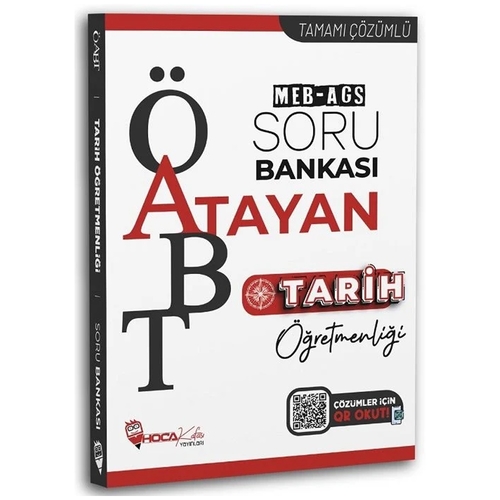 ÖABT MEB AGS Tarih Öğretmenliği Atayan Soru Bankası Hoca Kafası Yayınları 2025