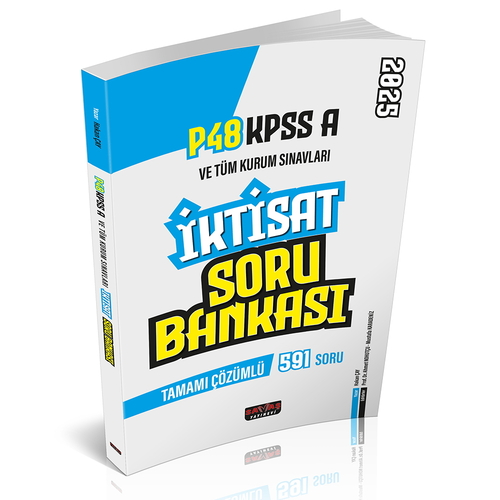 P48 KPSS A Grubu İktisat Soru Bankası Savaş Yayınları 2025