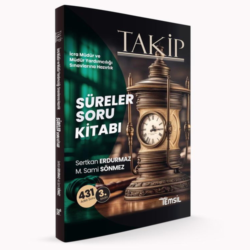 Takip Süreler Soru Kitabı Temsil Kitap Yayınları 2025