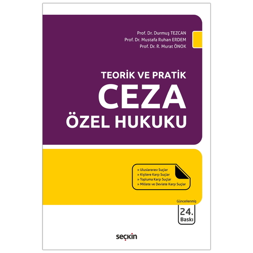 Teorik ve Pratik Ceza Özel Hukuku - Durmuş Tezcan
