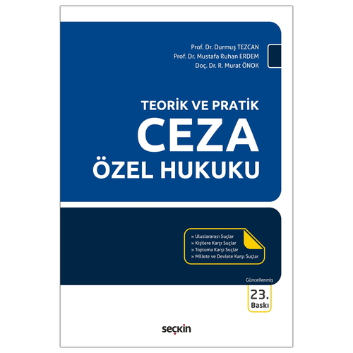 Teorik ve Pratik Ceza Özel Hukuku - Durmuş Tezcan