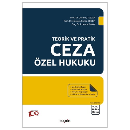 Teorik ve Pratik Ceza Özel Hukuku - Durmuş Tezcan