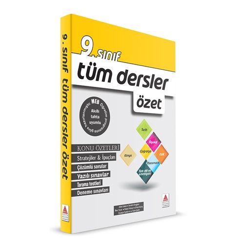 9. Sınıf Tüm Dersler Özet Delta Kültür Yayınevi