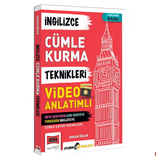 İngilizce Cümle Kurma Teknikleri Video Anlatımlı Yargı Yayınları