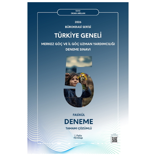 Merkez Göç ve İl Göç Uzman Yardımcılığı 5 Deneme Sınavı Felix Kitap Yayınları 2026