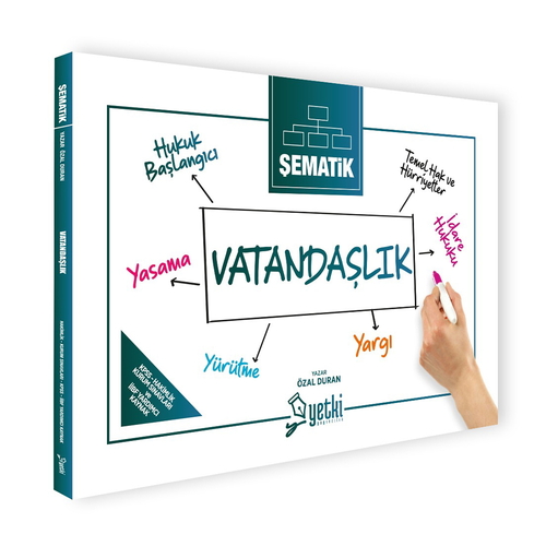 Şematik KPSS Vatandaşlık Ders Notları Yetki Yayınları 2026