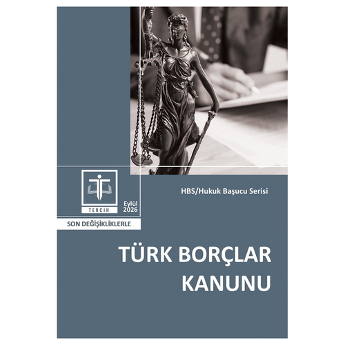 Türk Borçlar Kanunu - Tercih Yayınları Kanun Metinleri Eylül 2026