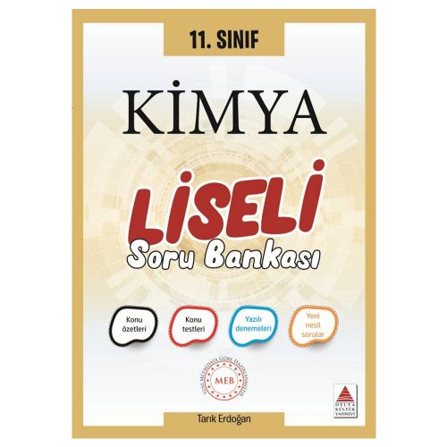 11. Sınıf Kimya Liseli Soru Bankası Delta Kültür Yayınevi