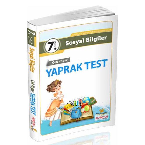 7. Sınıf Sosyal Bilgiler Çek Kopar Yaprak Test İnovasyon Yayıncılık