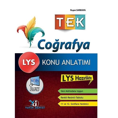 LYS Tek Coğrafya Konu Anlatımlı Cep Kitabı - Yayın Denizi Yayınları
