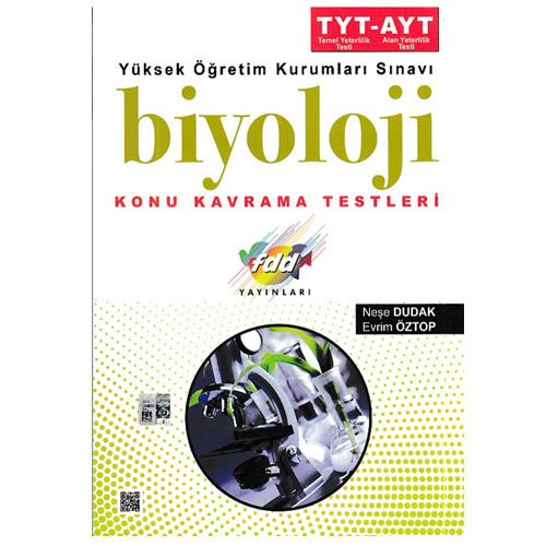 TYT AYT Biyoloji Konu Kavrama Testleri - Fdd Yayınları