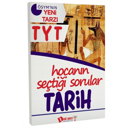 YKS TYT Hocanın Seçtiği Sorular Tarih Soru Bankası  Dahi Adam Yayınları