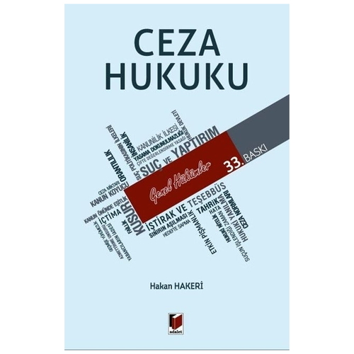 Ceza Hukuku Genel Hükümler - Hakan Hakeri