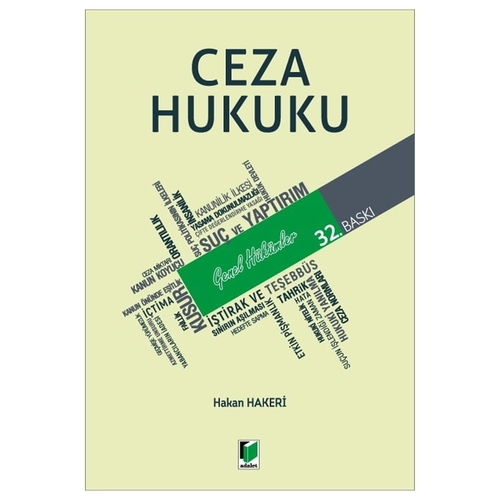 Ceza Hukuku Genel Hükümler - Hakan Hakeri