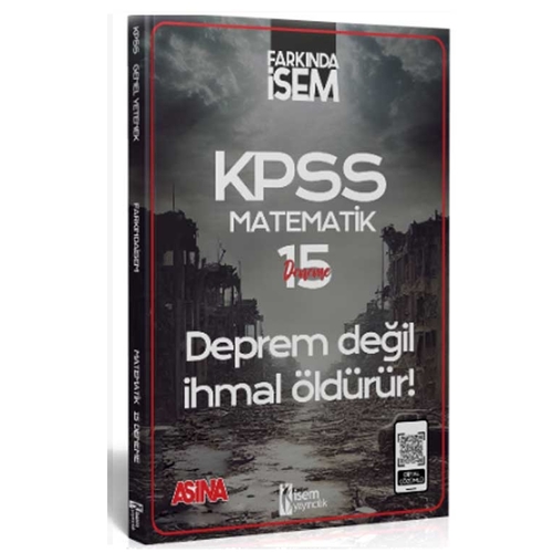 Farkında İsem KPSS Matematik 15 Deneme İsem Yayınları 2025