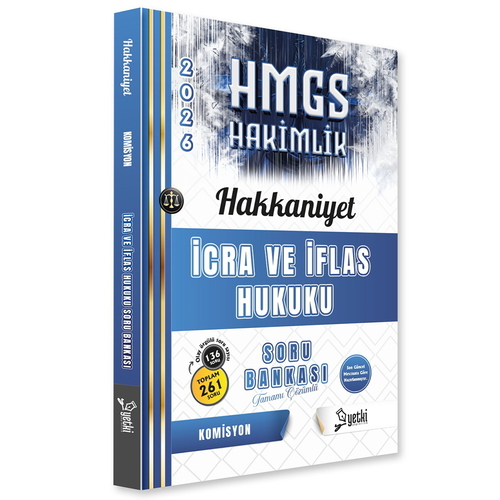 HMGS Hakimlik Hakkaniyet İcra ve İflas Hukuku Soru Bankası Yetki Yayınları 2026