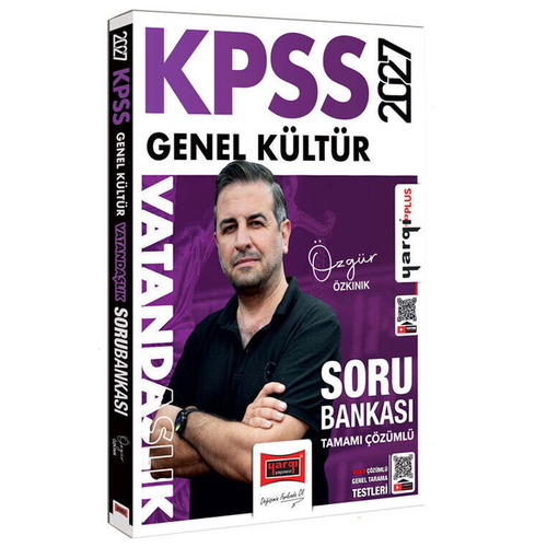 KPSS Genel Kültür Vatandaşlık Tamamı Çözümlü Soru Bankası Yargı Yayınları 2027