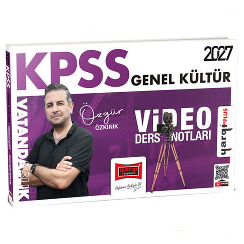 KPSS Genel Kültür Vatandaşlık Video Ders Notları Yargı Yayınları 2027