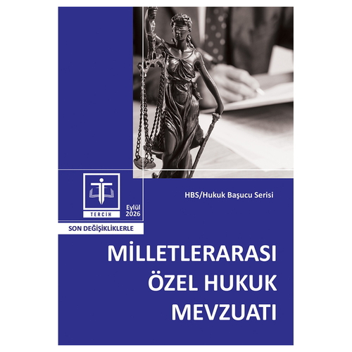 Milletlerarası Özel Hukuk Mevzuatı - Tercih Yayınları Kanun Metinleri Eylül 2026